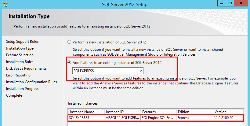 sql server 2012 management studio install